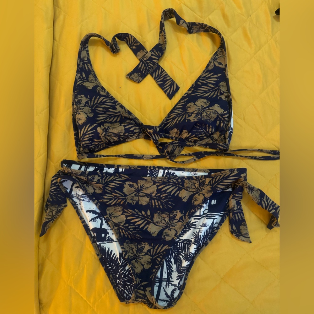 Floral Reversible Bikini Set